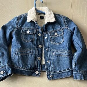 Gap Kids Sherpa Lined Jean Jacket